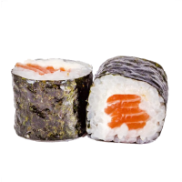 Maki salmón y queso