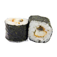 Maki anguila teriyaki